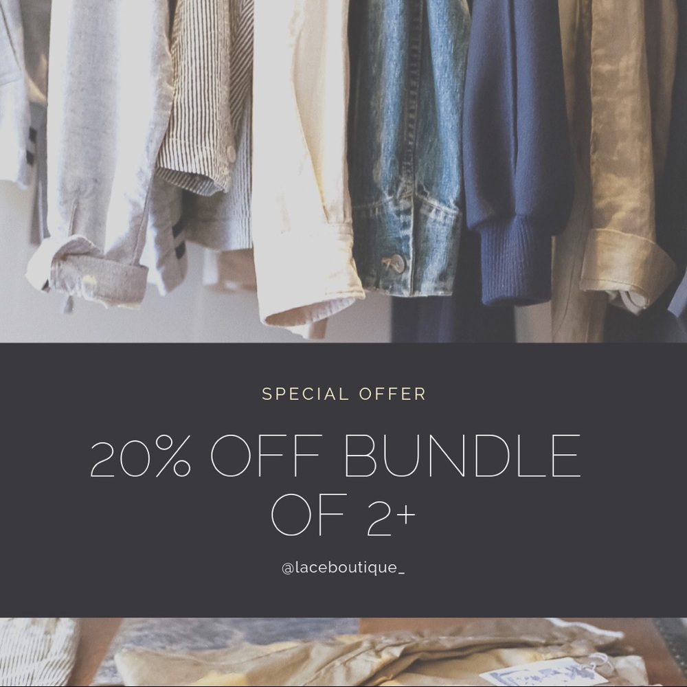 ❗️Save 20% on 2+ Item Bundles ❗️